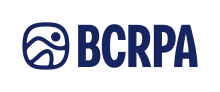 Blue logo for BC Recreation and Parks Association